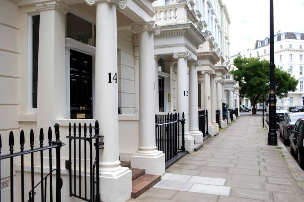 istock Regency style buildings in London 2161138922