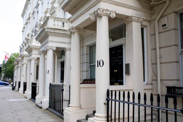 istock Regency style buildings in London 2161138942