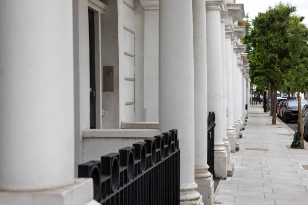 istock Regency style buildings in London 2161138997