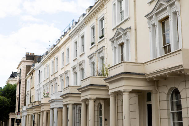 istock Regency style buildings in London 2161139168