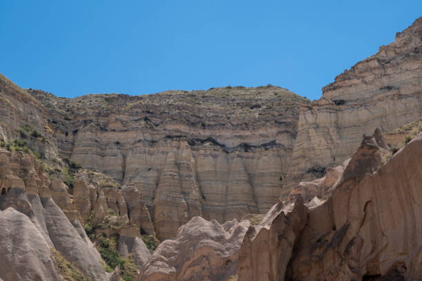 Ancient city of Cappadocia and natural rock formations