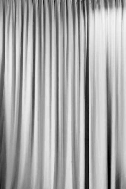 istock curtain that dropped down as a straight line. Background for inserting text, empty spaces 2161144795