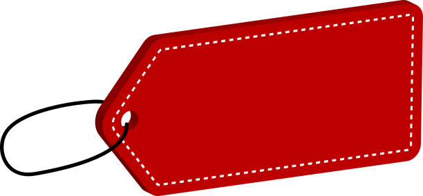 istock Price tag. 3D Isometric tag sign. Percentage isometric tag retail special offer 3d icon vector illustration. 2161146039