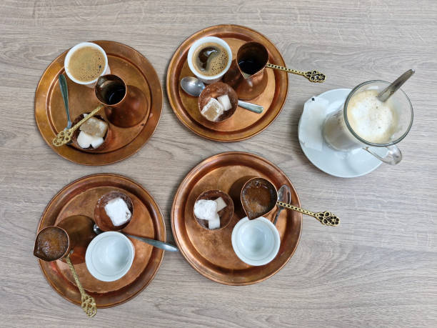 istock Turkish coffee, also known as Bosnian coffee and coffee pot 2161148892