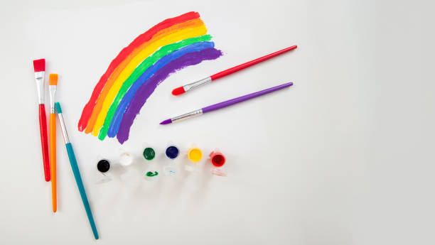 istock Back to school flat lay. School supplies on white background 2161151140