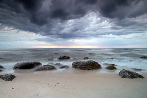 The landscape on the Baltic Sea.