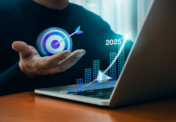 نمودار رشد در سال 2025