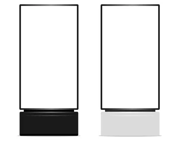 Blank advertisement banner Blank advertisement banner