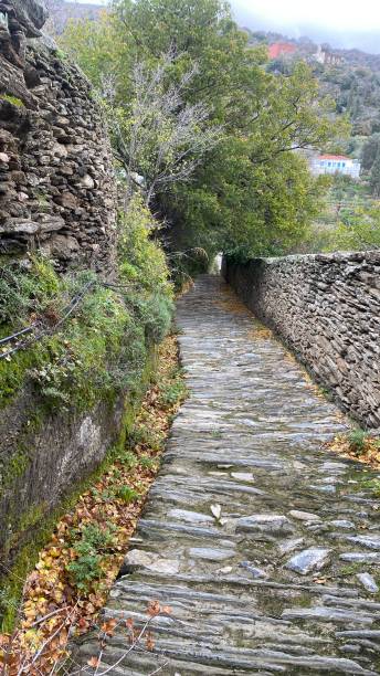 istock Aisle in Andros Island 2161157247