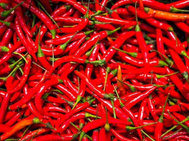 istock Red chili in the basket prepare for cooking 2161161171