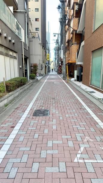 istock The sidewalks of Tokyo, Japan. 2161166147
