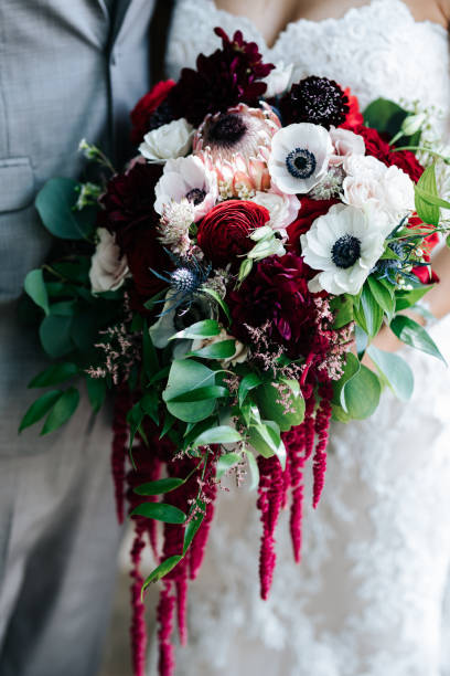 istock Beautiful Bridal Flower Bouquet 2161170629