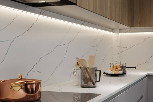 istock Essential utensils are played on the Kitchen Island 2161170784