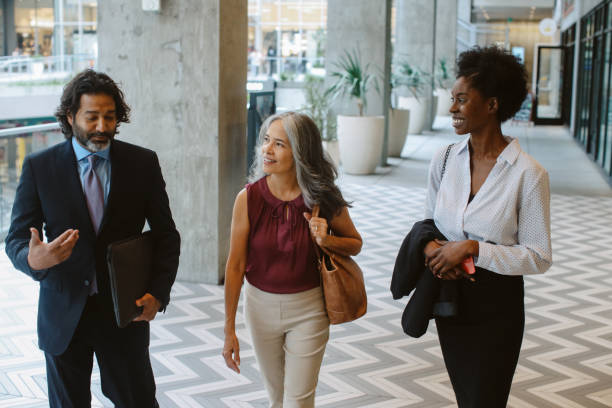 istock Colleagues commuting after work in Losa Angeles 2161177840