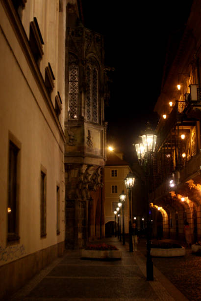 Prague Old Town Hall at Night
