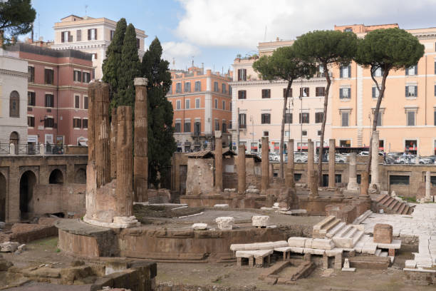 istock Largo di Torre Argentina (Argentina Tower Square). Rome 2161198611
