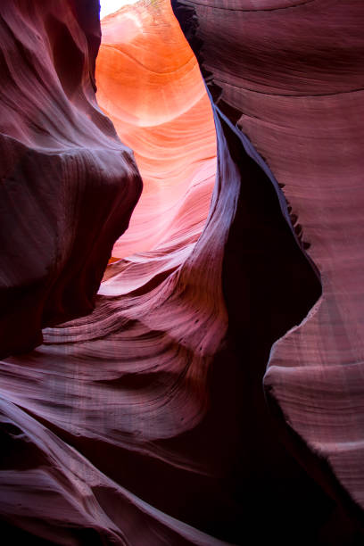 istock Background of abstract forms in Antelope canyon 2161201378