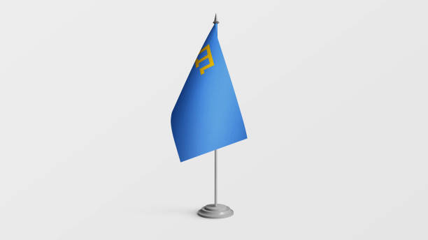 istock Flag of the Crimean Tatar people 2161206063