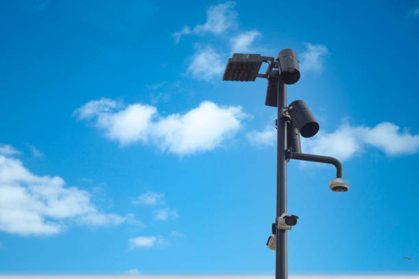istock Close-up Of Security Camera On The Street. 2161206892