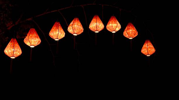 istock Asian lantern, colorful lamps 2161207577
