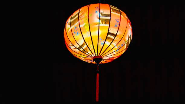 istock Asian lantern, colorful lamps 2161209111