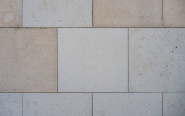 istock Close-up of a wall clad in natural stone 2161210943