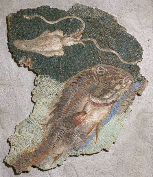 istock Mosaic with maritime scenes 2161214032