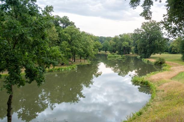 istock Border river Neisse between Germany and Poland 2161214460