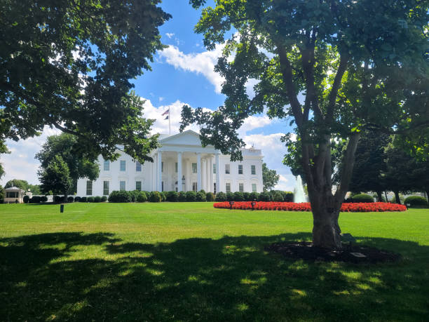 istock The White House North Lawn in Washington, DC. 2161215923