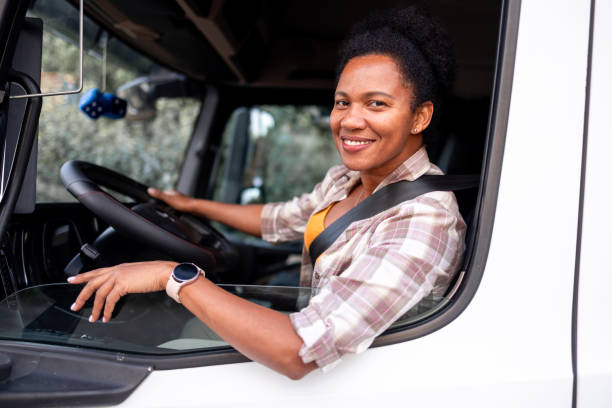 istock Smiling truck driver 2161215937