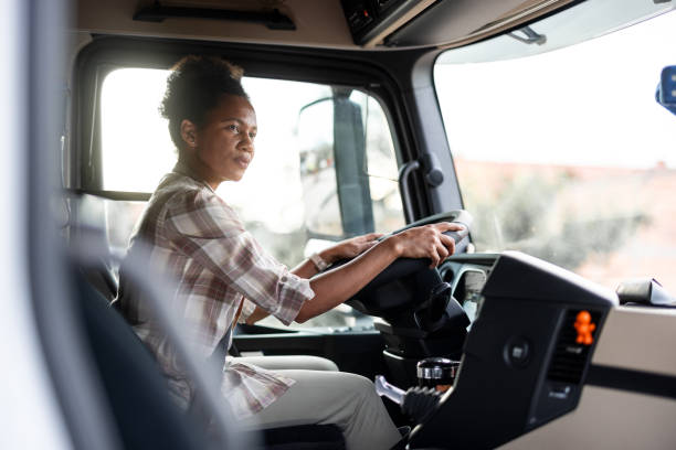 istock Smiling truck driver 2161216602