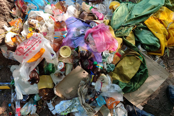 istock A pile of garbage. Large garbage pile. 2161218860