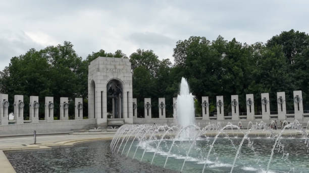 World War II pacific memorial on the national mall ￼