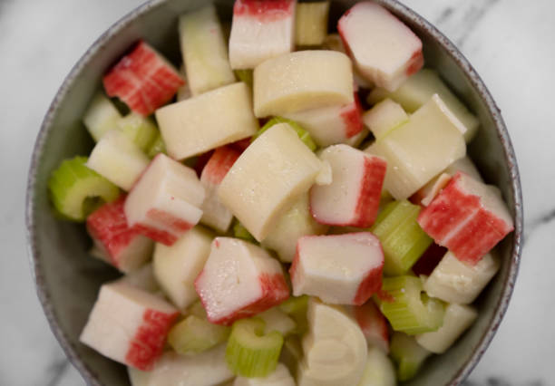 istock A fresh seafood and vegetables salad 2161220175