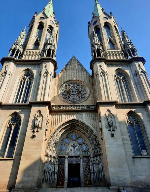 istock Cathedral and its architectural beauty in the city. 2161222965