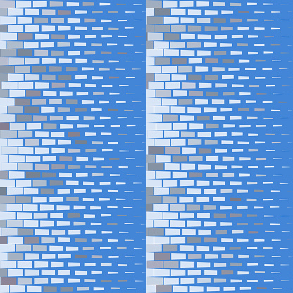 Brick Pattern Raster Brick Wall Seamless Pattern Background Horizontal Seamless Brick ...