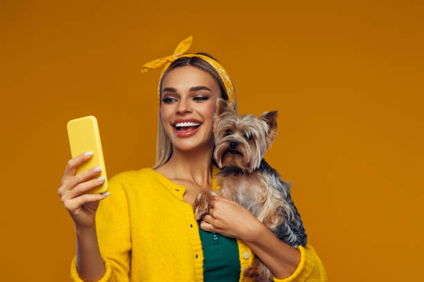 istock Joyful Selfie with Furry Friend 2161225181