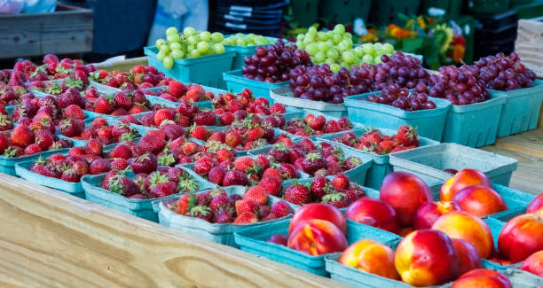 istock Baskets of Fruit 2161228348
