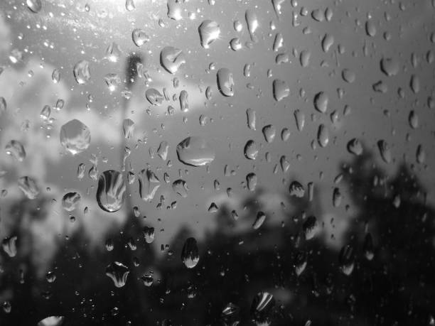 istock Grey rainy mood in the window 2161229750