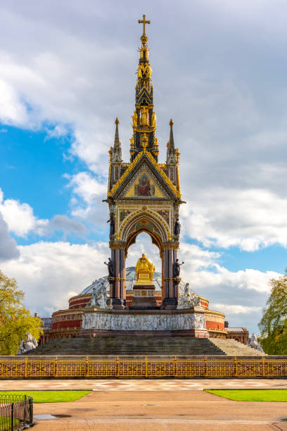 istock Albert Memorial and Royal Albert Hall in spring, London, UK 2161233019