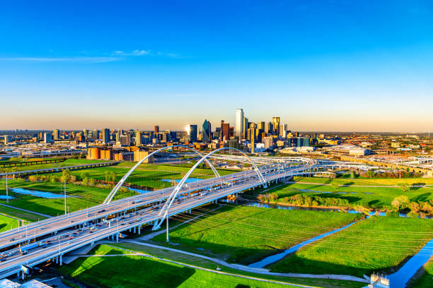 istock Dallas Skyline Aerial 2161239670