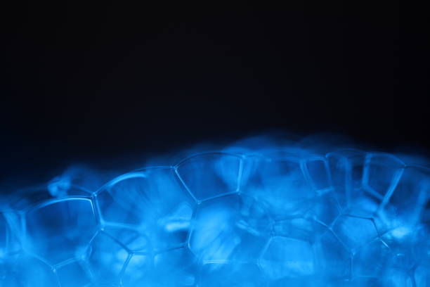 Bubbles on dark background