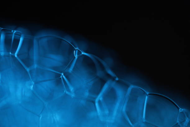 Bubbles on dark background