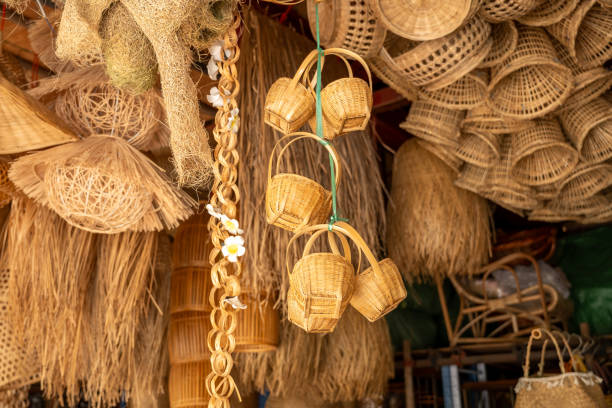 istock Southeast Asian bamboo crafts 2161254842