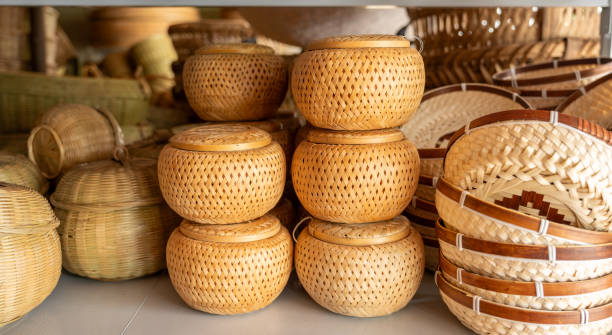 istock Southeast Asian bamboo crafts 2161255034