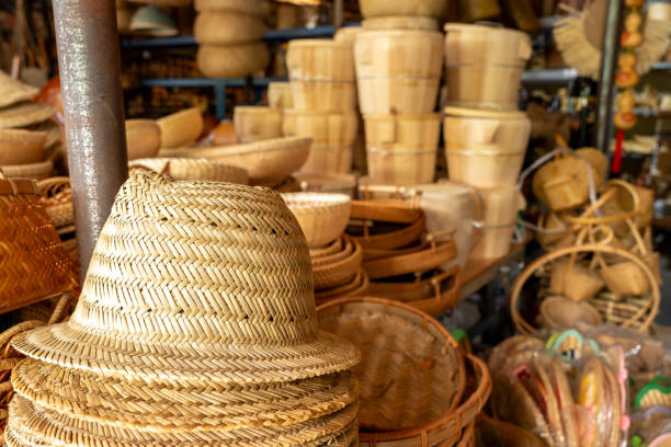 istock Southeast Asian bamboo crafts 2161255611