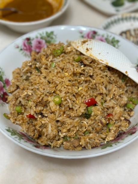 istock fried rice on the table as a lunch local cuisine 2161255870