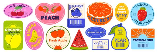 Lemon Fruit Sticker Lemon Fruit Sticker