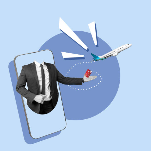 istock A business hand through a mobile phone screen showing a credit card 2161259575