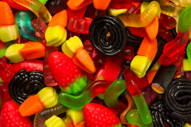 istock Assorted colorful gummy candies. Jelly  sweets. 2161260524